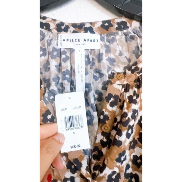 Apiece Apart La Ventura Maxi In Leopard Small - Picture 7 of 9